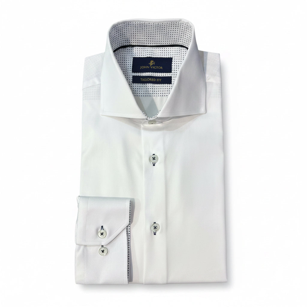 Cutaway Collar White