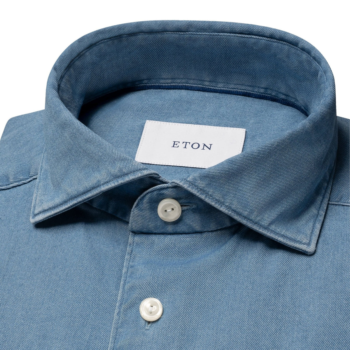 Eton Denim Stretch Shirt - Eton Shirts Eton Shirts
