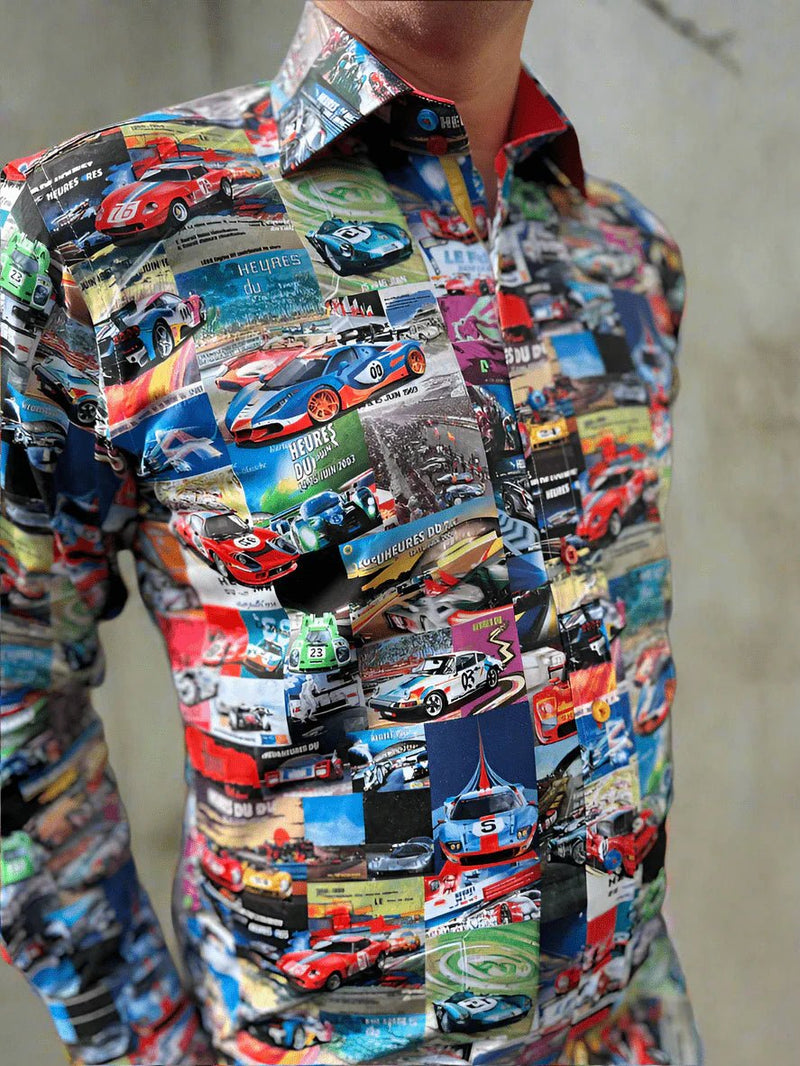 Le Mans Print Shirt - Claudio Lugli Shirts