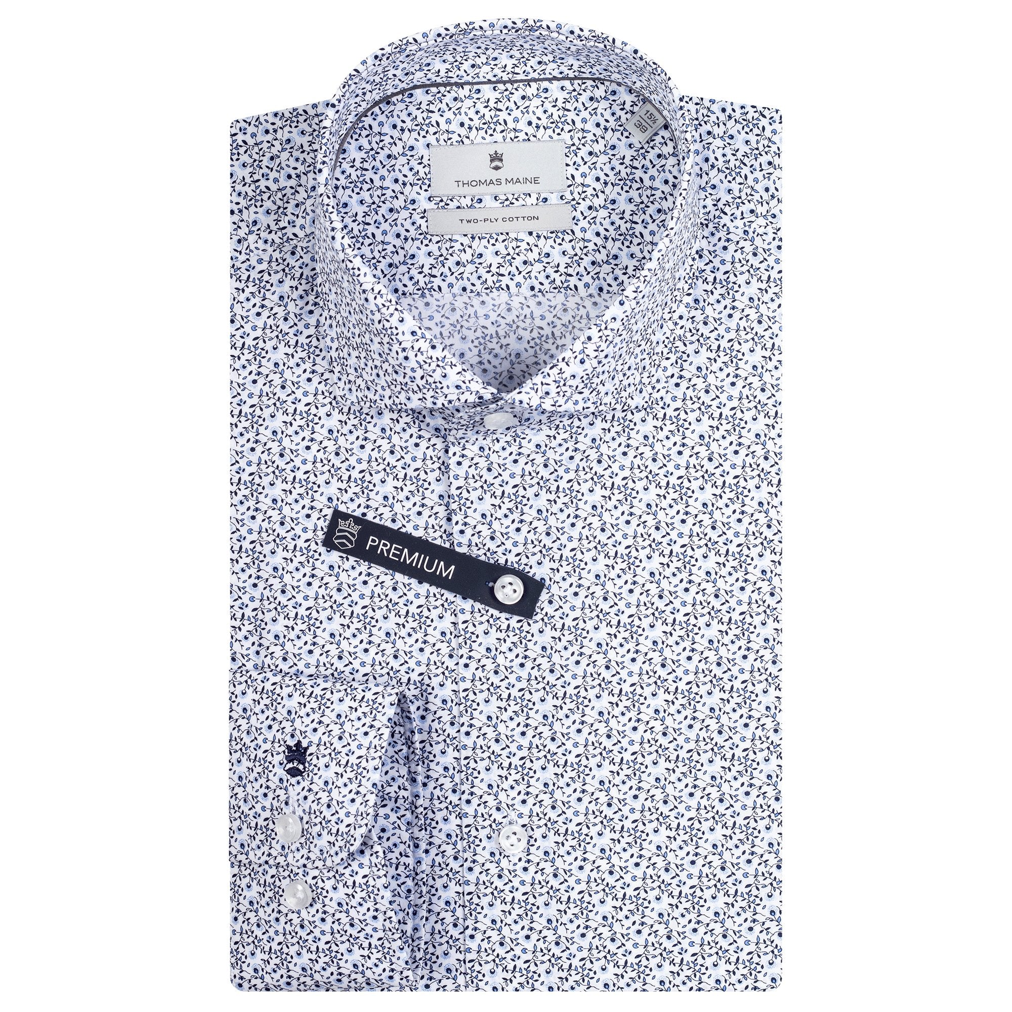 Rivera Blue Sand Bouquet Shirt