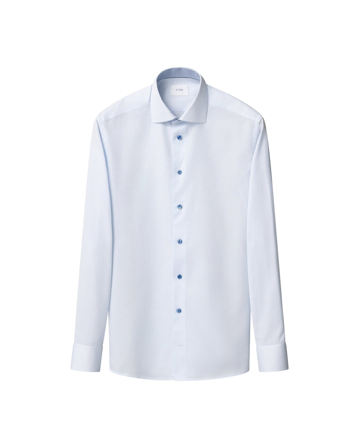 Semi Solid Effect Shirt Sky - Eton Shirts Shirts