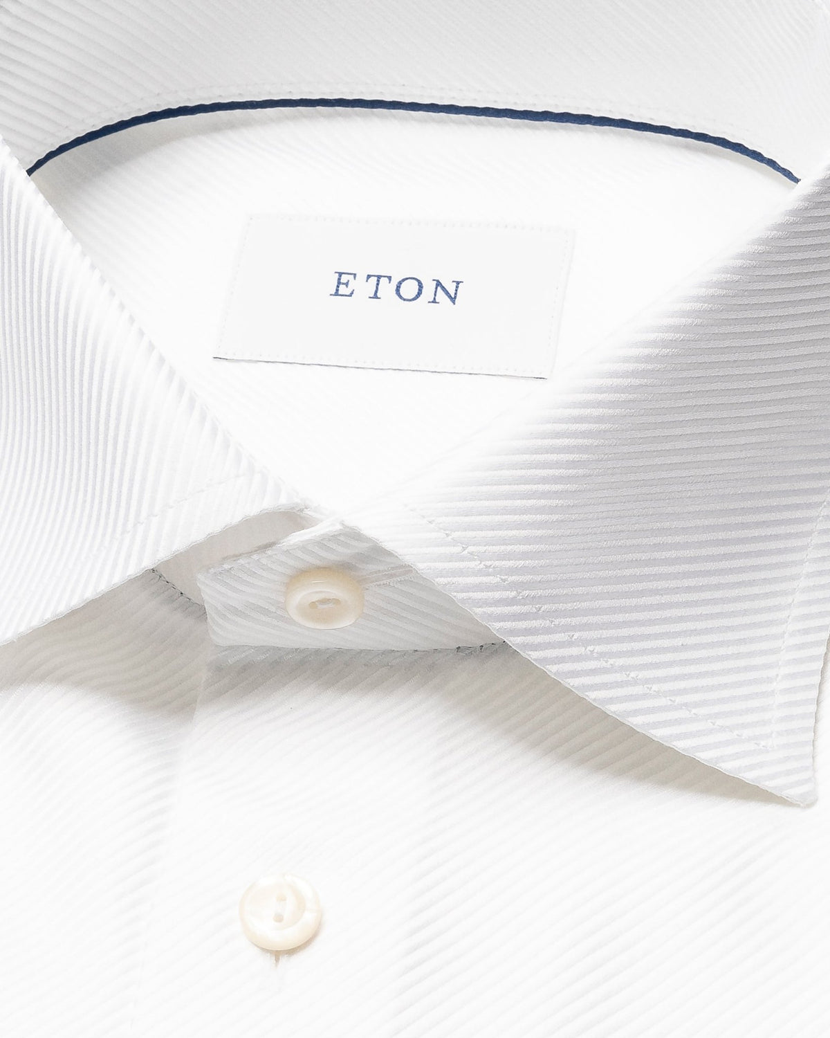 Solid King Twill Shirt White - Eton Shirts Shirts