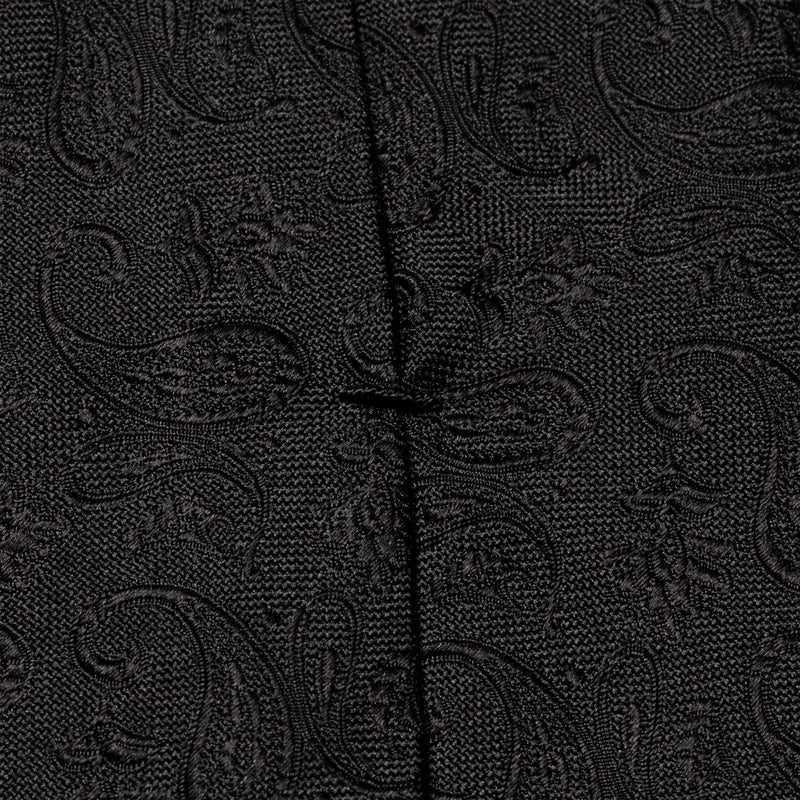 Black Silk Evening Tie - Eton Shirts