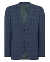 Blue Woolrich Check Suit - Remus Uomo