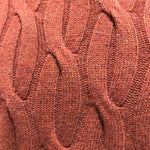 Burnt Orange Chunky Sweater - John Victor