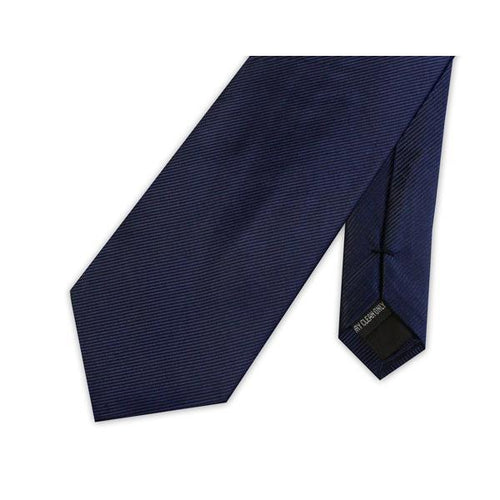 Navy Silk Necktie - Knightsbridge
