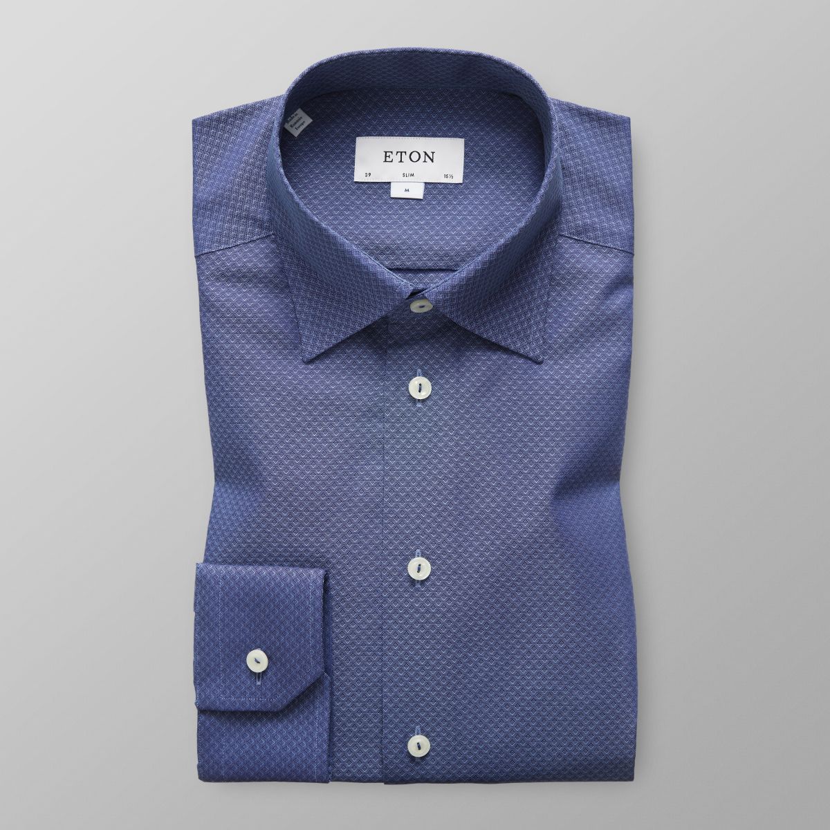 Pinpoint Button-Under Shirt - Eton Shirts