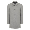 Rowan Tailored Wool Coat Grey - Remus Uomo