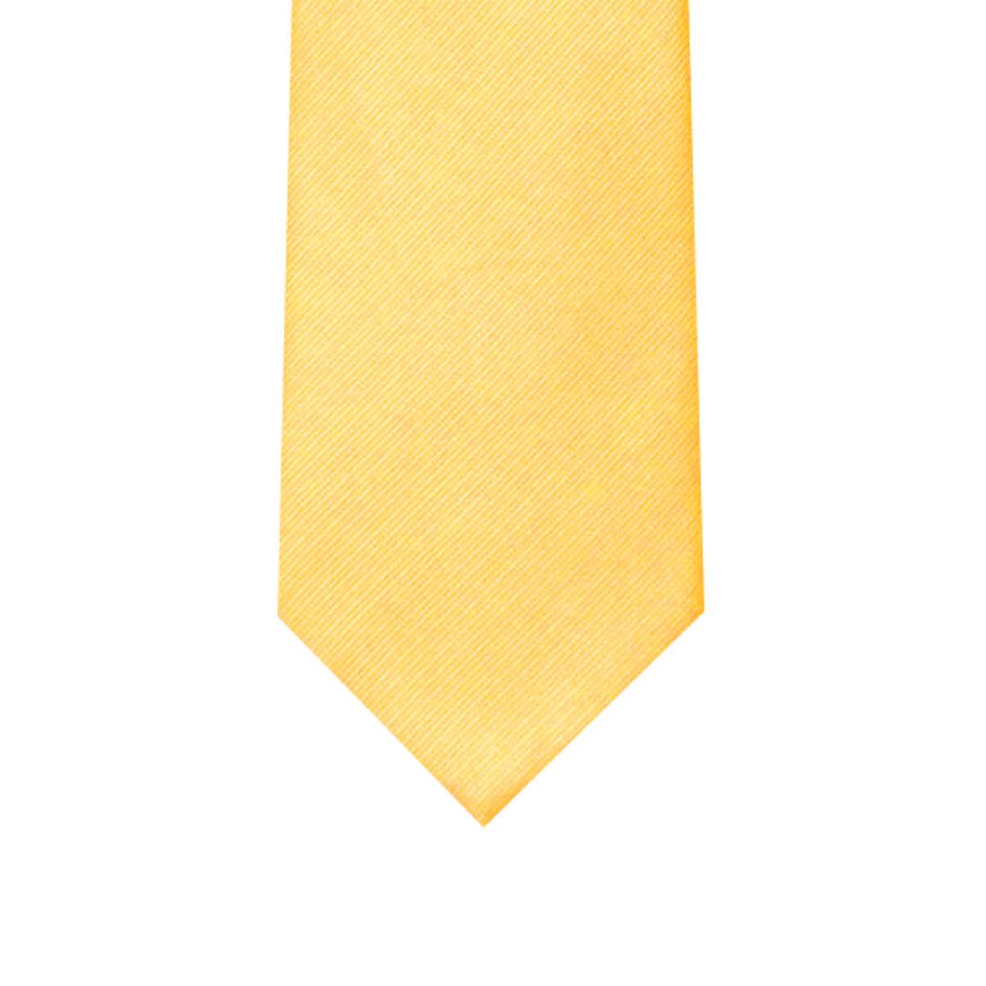 Silk Gold Tie - Leonard Silver