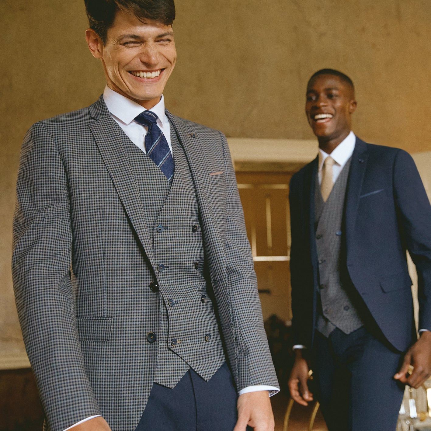 Grey Suits - Leonard Silver
