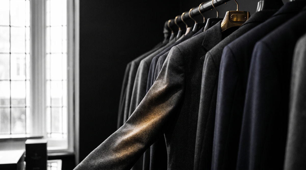 Leonard Silver sale: tailored suits on the rail