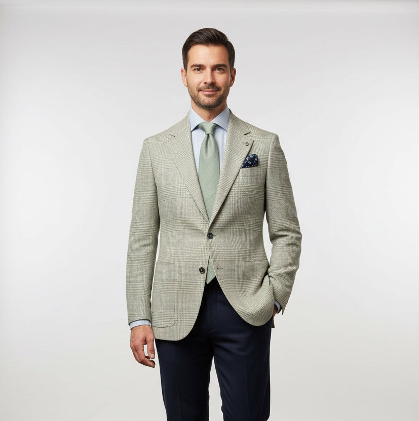 Ermenegildo Zegna Wool and Linen Jacket