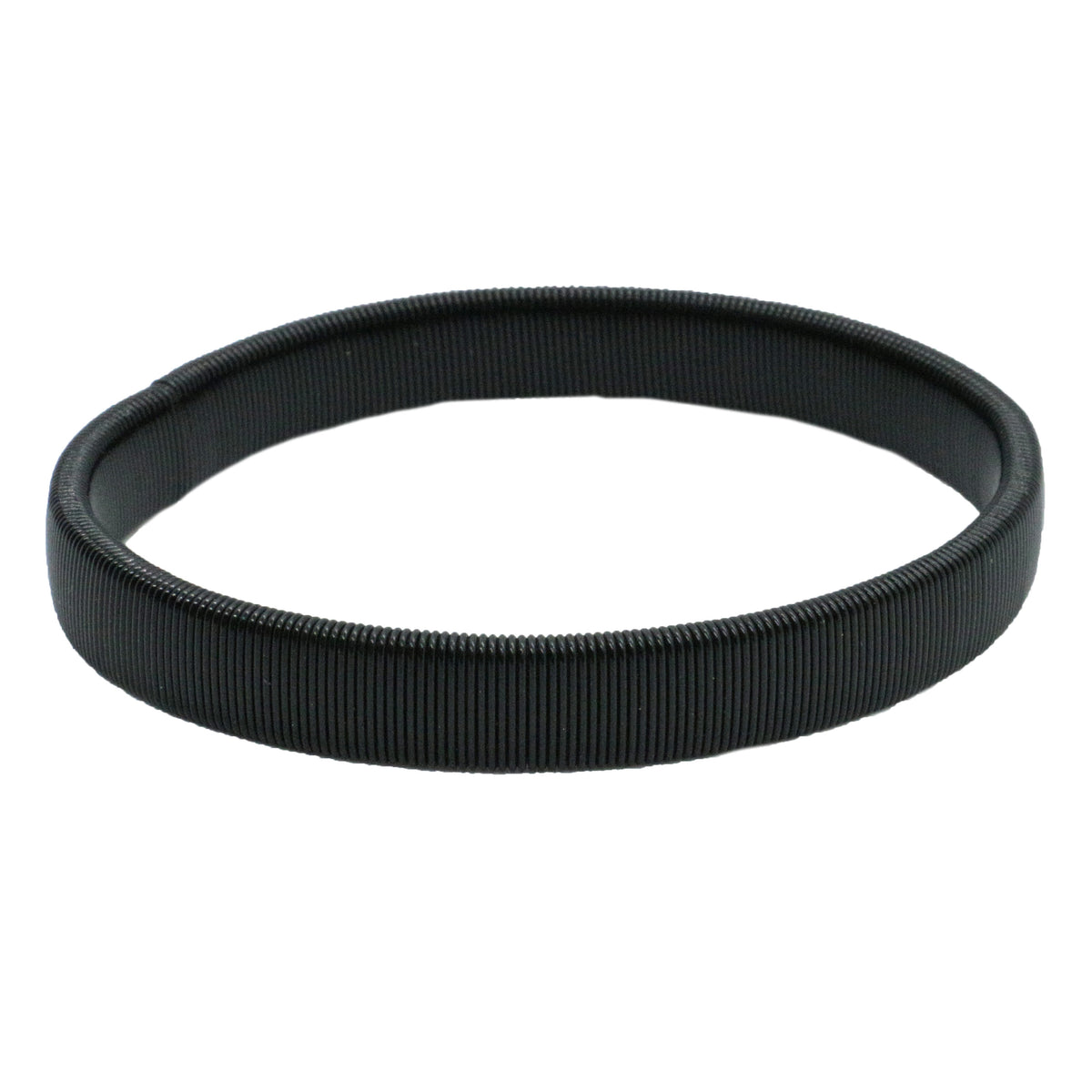 Black Shirt Sleeve Armbands - Pair, Boxed - Leonard Silver - single band shown