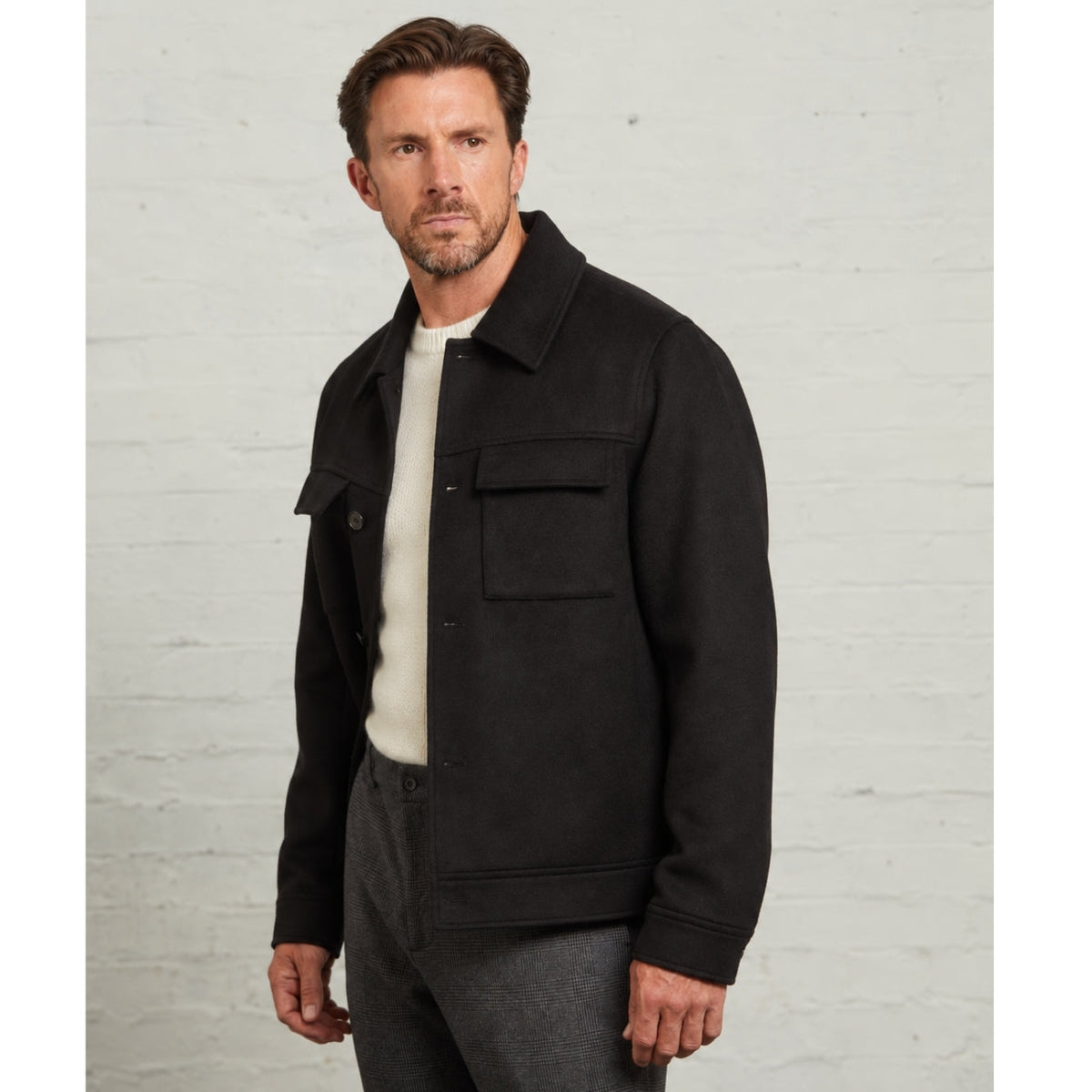 James Wool Short Jacket