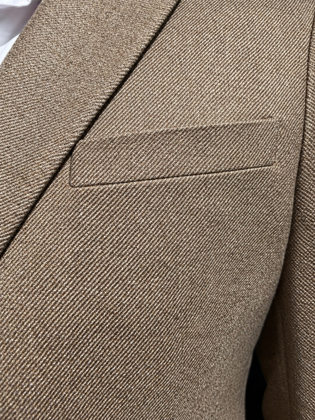 Wool & Cashmere Brown Jacket Loro Piana Cloth