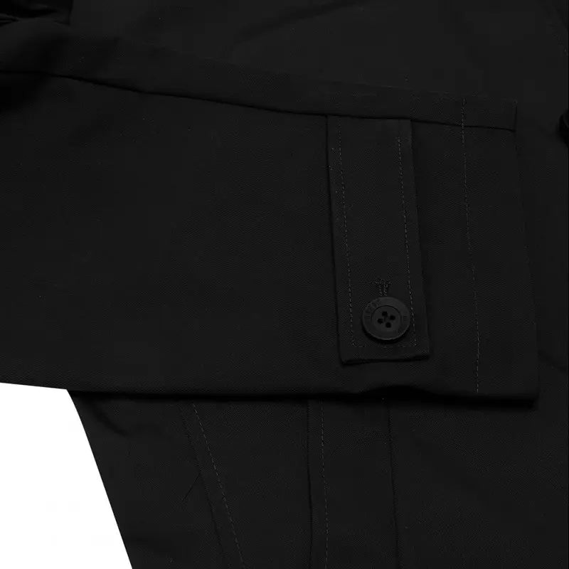 Spitalfield City Rain Mac Black