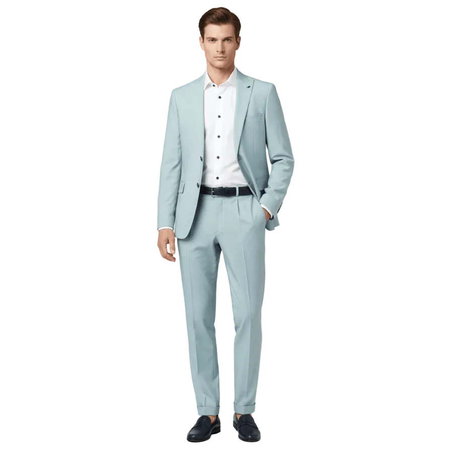 Basil Sharkskin 2 Piece Suit - Michael Kors Suits