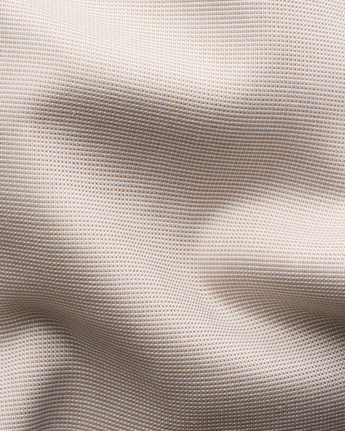 Beige Solid Signature Oxford Shirt - Eton Shirts Shirts