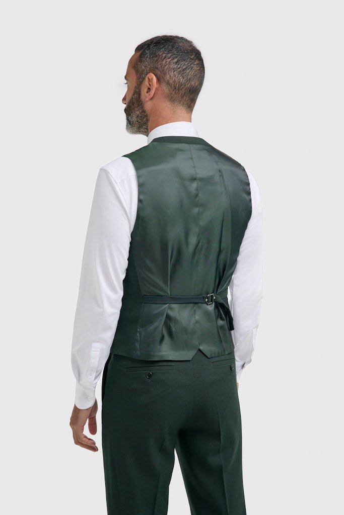 Bottle Green Wedding Suit - Leonard Silver Suits
