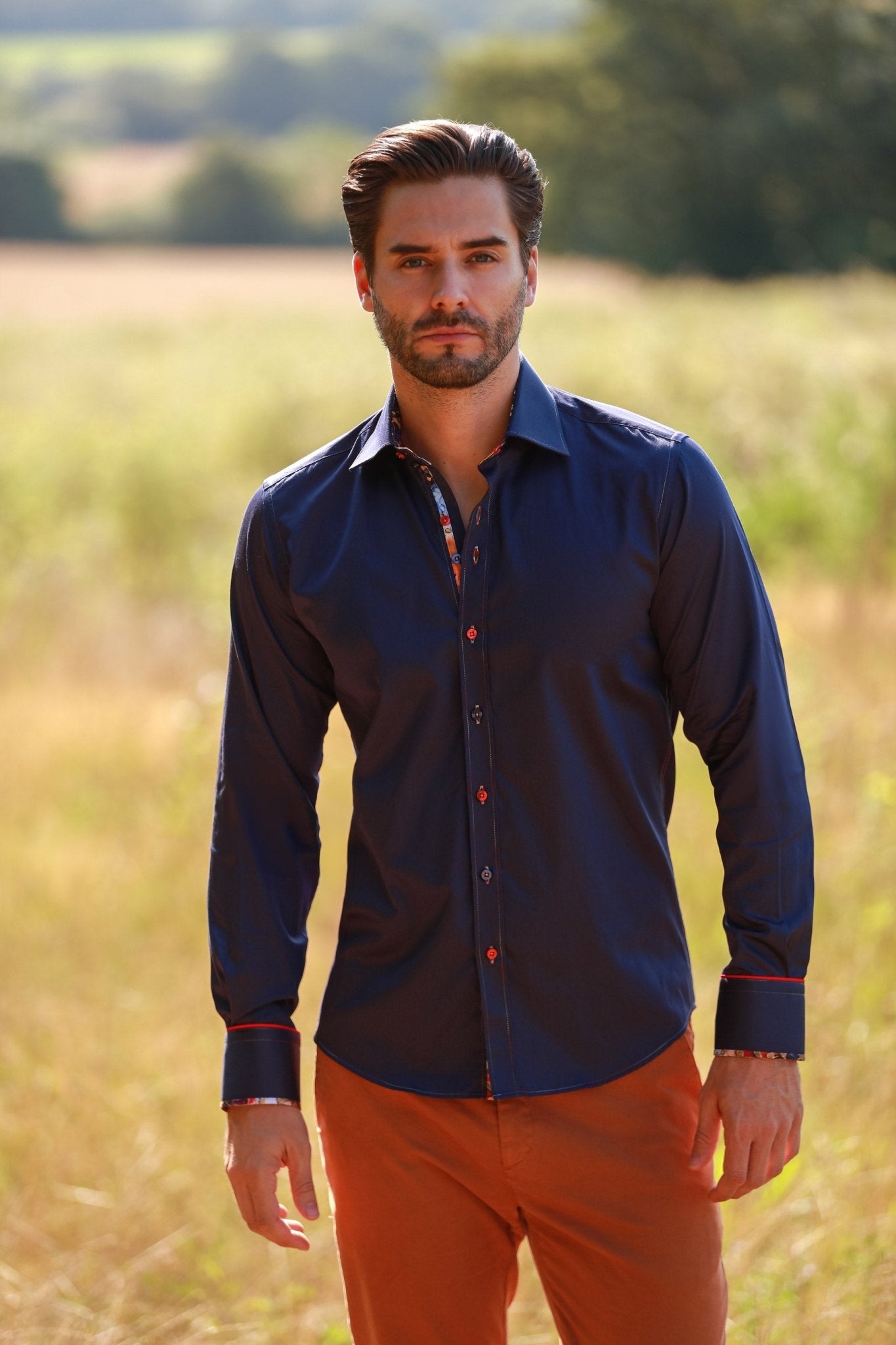 Classic Claudio Lugli Shirt - Leonard Silver