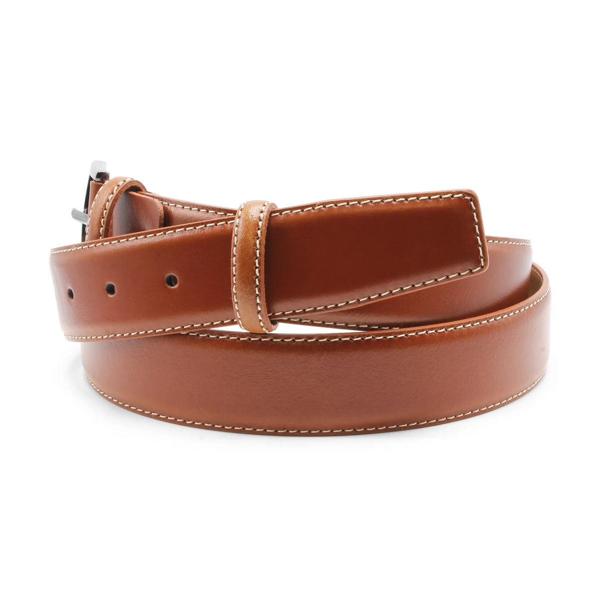 Classic Nappa Cognac Belt - Huxley Tanner