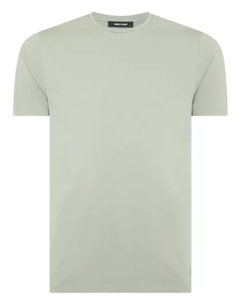 Crew Neck T-Shirt Light Green - Remus Uomo T-shirts