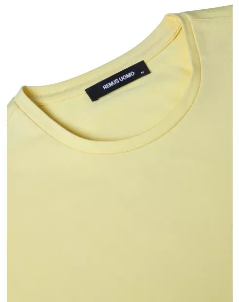 Crew Neck T-Shirt Pale Banana - Remus Uomo T-shirts