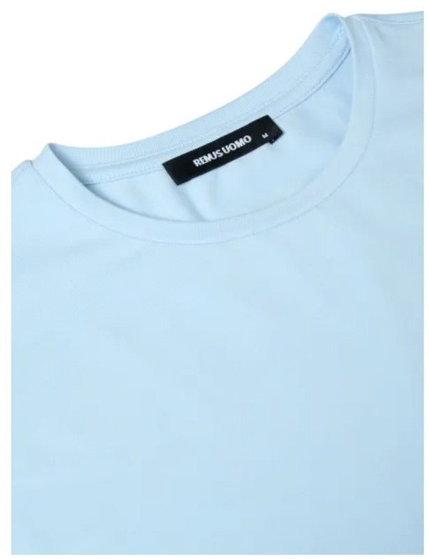 Crew Neck T-Shirt Pale Blue - Remus Uomo T-shirts