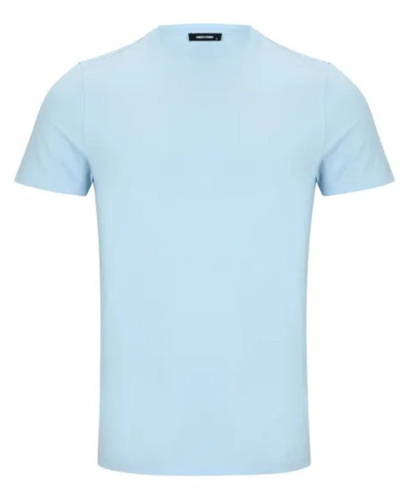 Crew Neck T-Shirt Pale Blue - Remus Uomo T-shirts