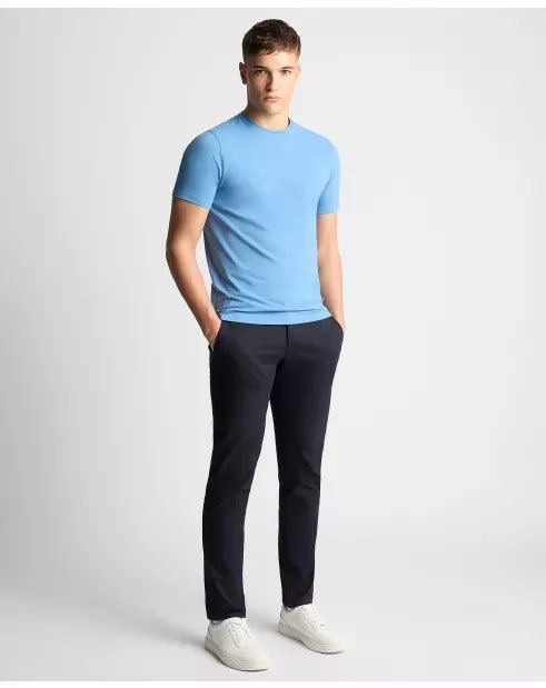 Crew Neck T-Shirt Riviera Blue - Remus Uomo T-shirts