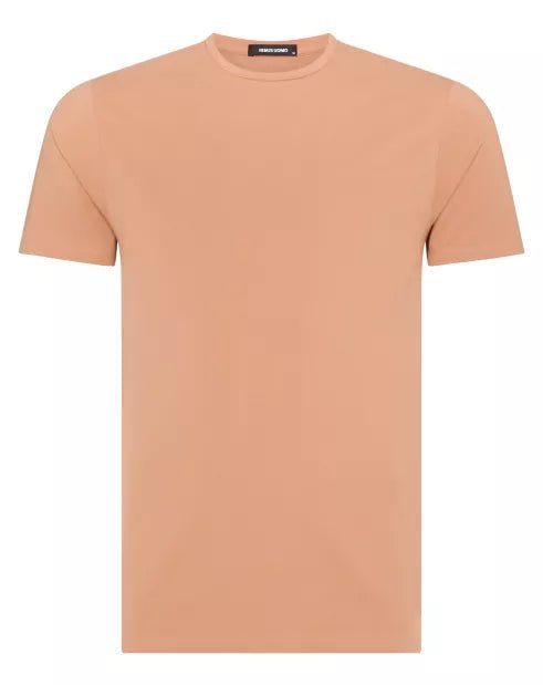 Crew Neck T-Shirt Salmon - Remus Uomo T-shirts