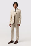 Ecru Beige Suit Jacket - Leonard Silver