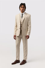 Ecru Beige Suit Jacket - Leonard Silver