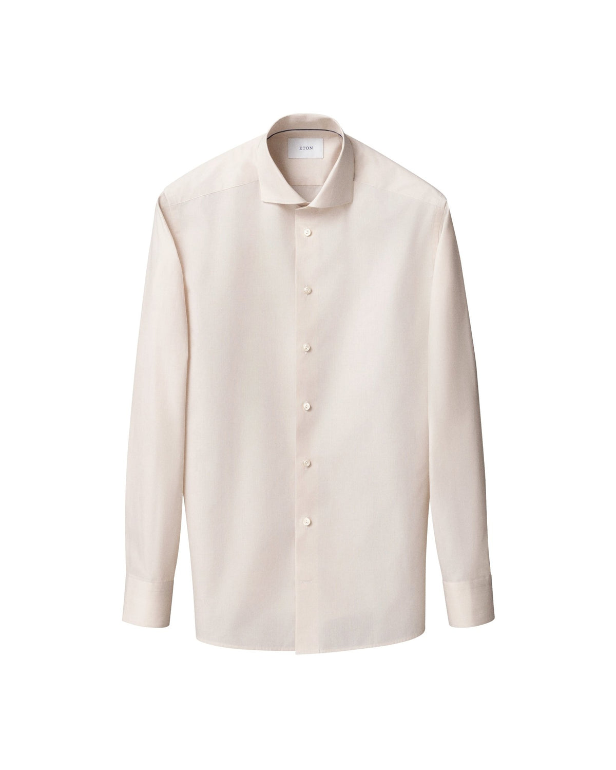 End on End Breeze Poplin Shirt Beige - Eton Shirts Shirts
