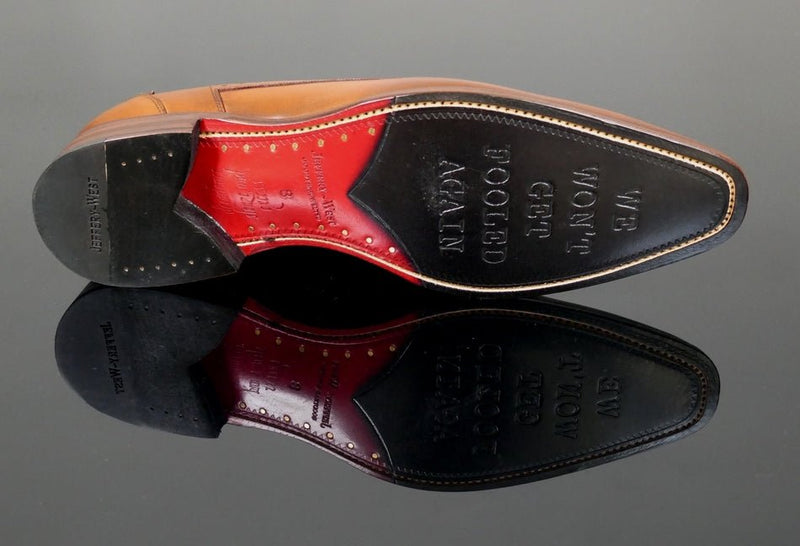 Hamlet O'Toole Crust Honey Shoe - Jeffery West