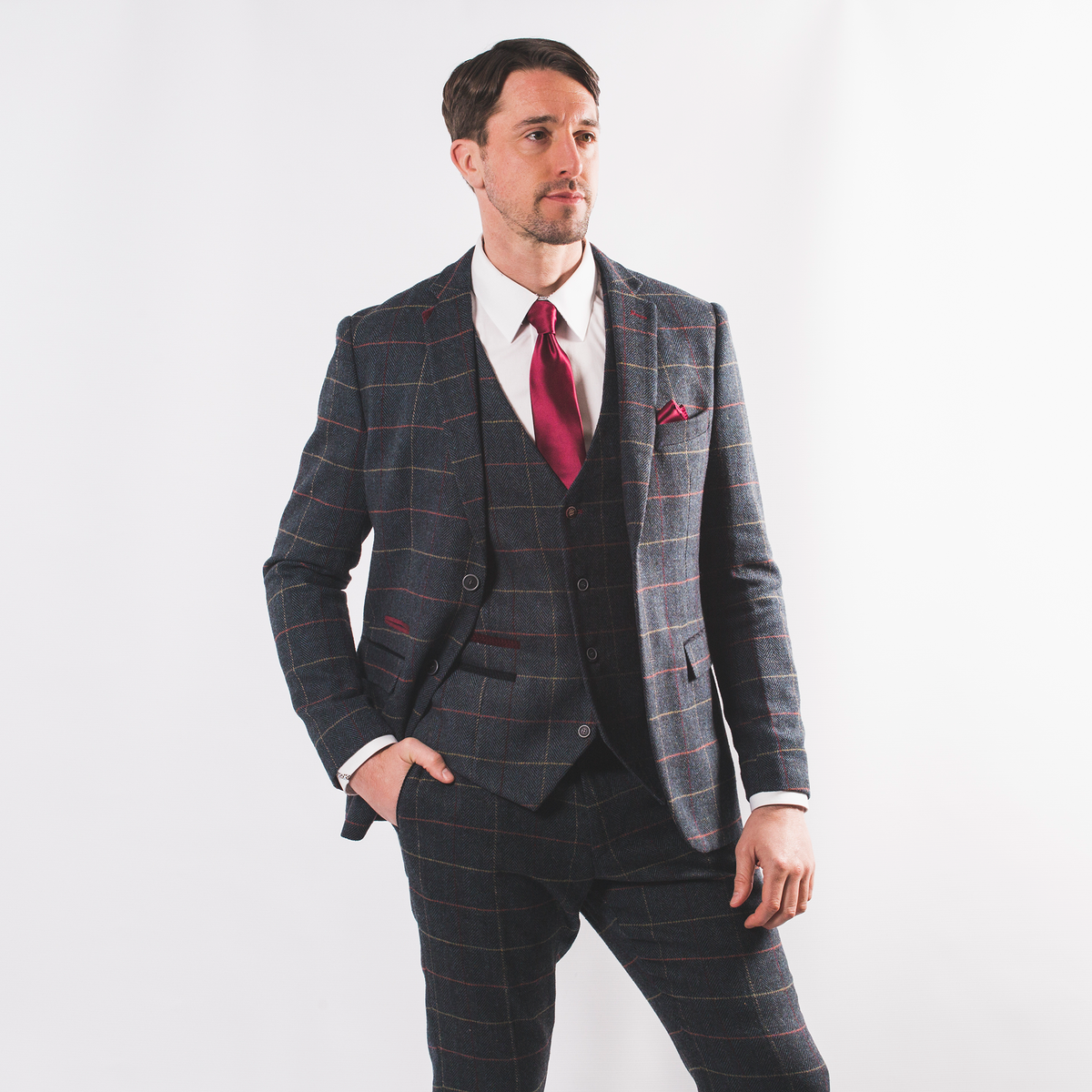 Harold Blue Tweed Complete Outfit