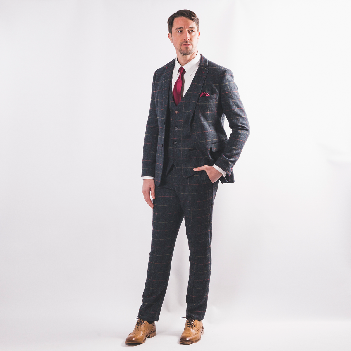 Harold Blue Tweed Complete Outfit