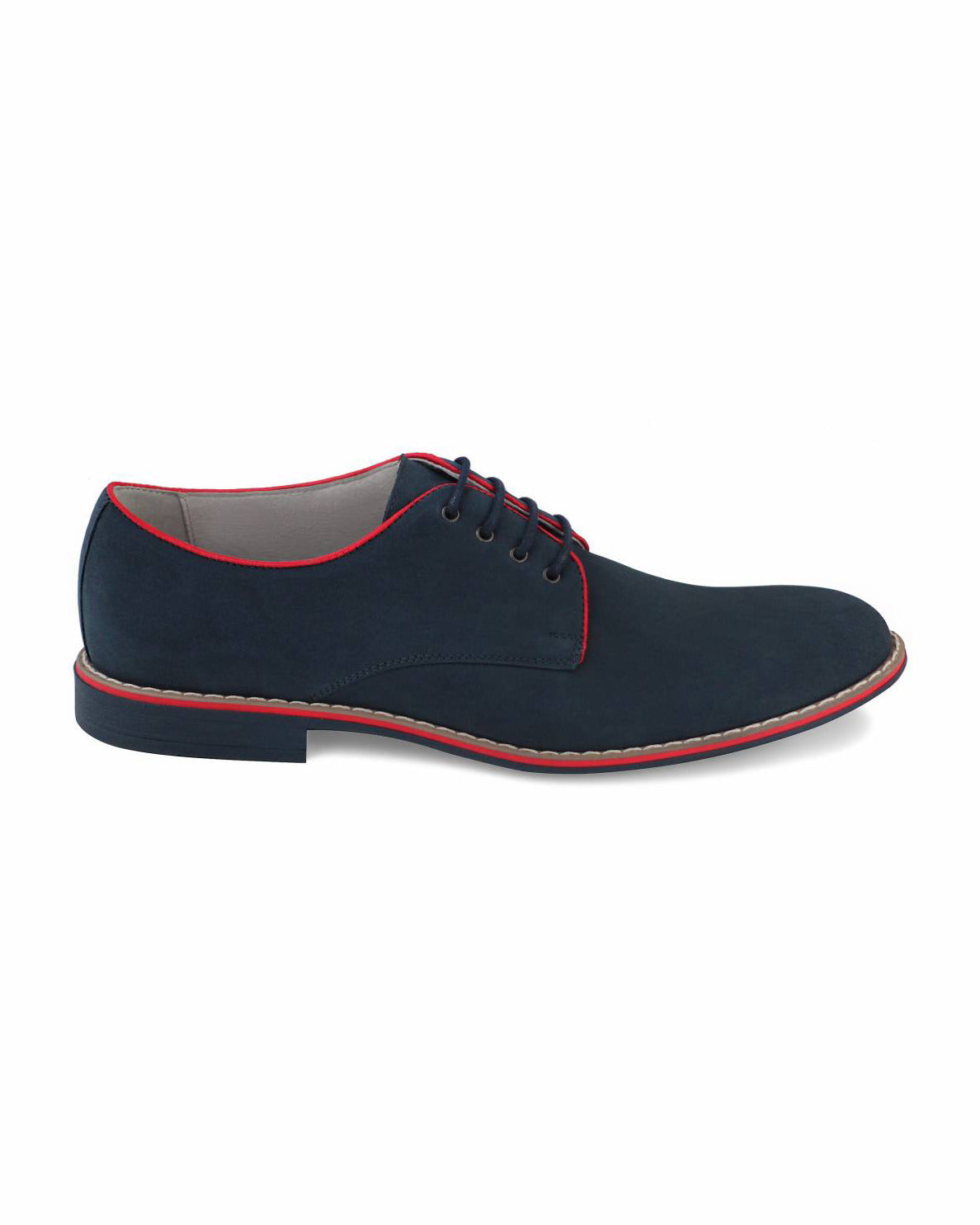 Lacuzzo Navy Smooth Nubuck Shoes