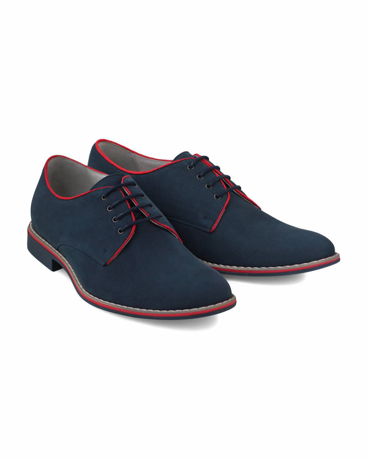 Lacuzzo Navy Smooth Nubuck Shoes