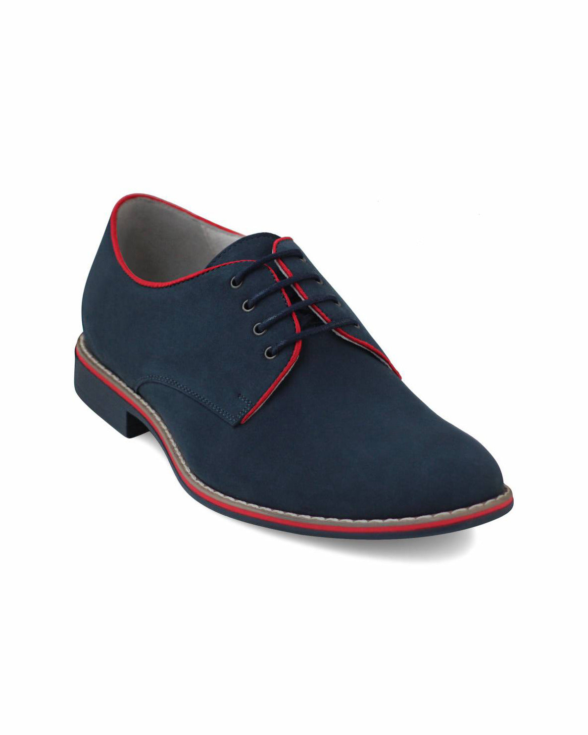 Lacuzzo Navy Smooth Nubuck Shoes