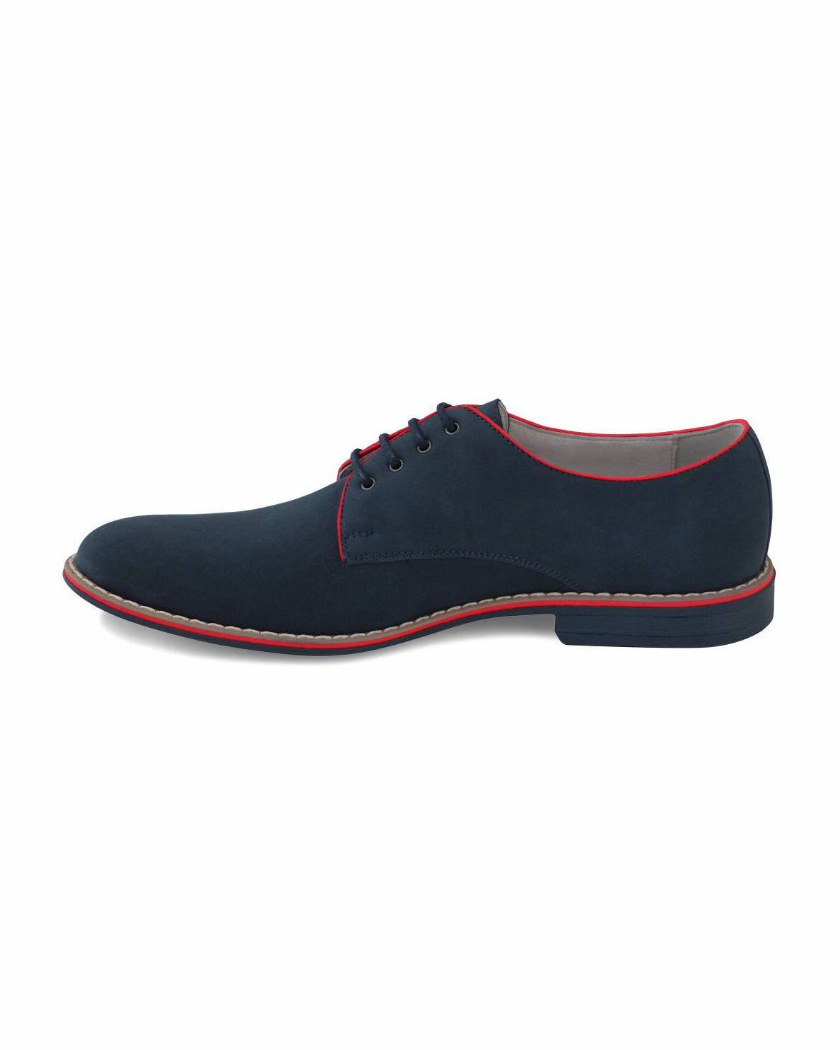Lacuzzo Navy Smooth Nubuck Shoes