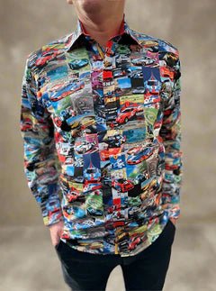 Le Mans Print Shirt - Claudio Lugli Shirts