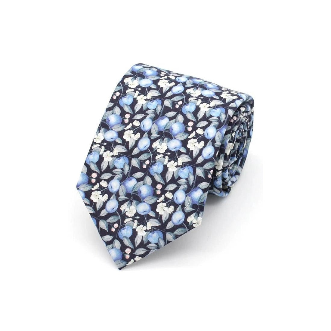 Liberty Cotton Elvington Orchard Tie - Leonard Silver Neck Ties