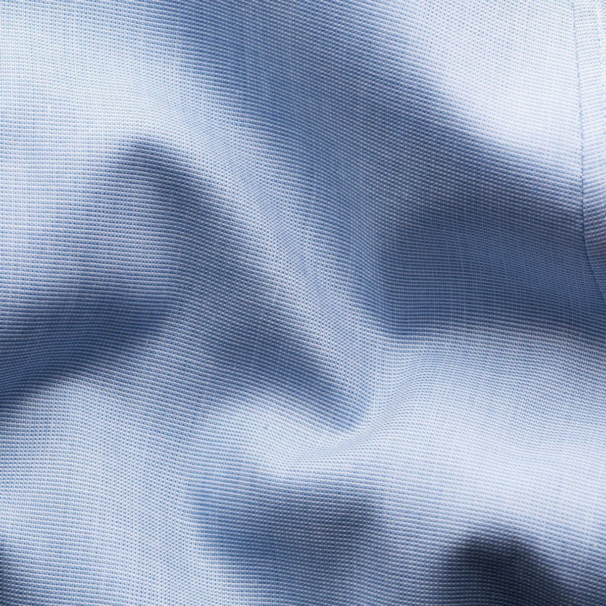 Light Blue Solid Signature Oxford Shirt - Eton Shirts