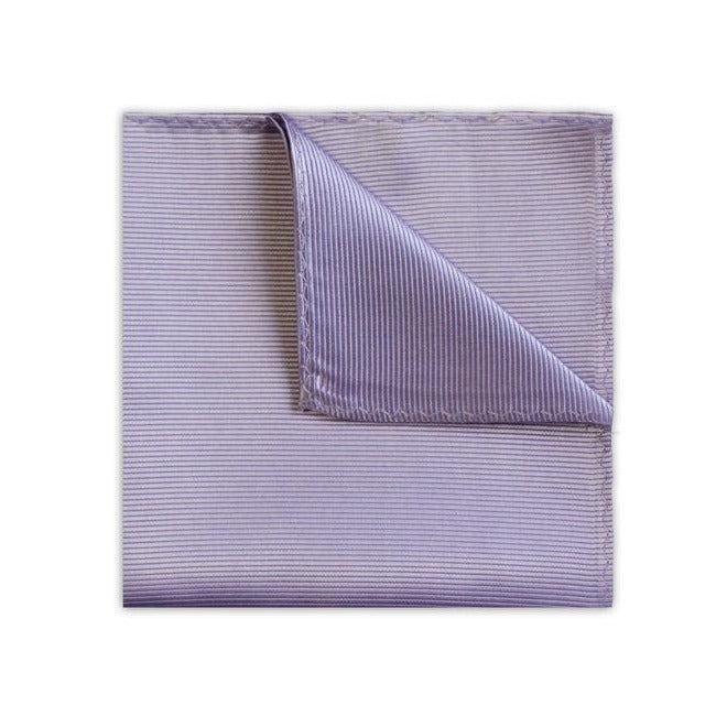Lilac Pocket Square - Leonard Silver