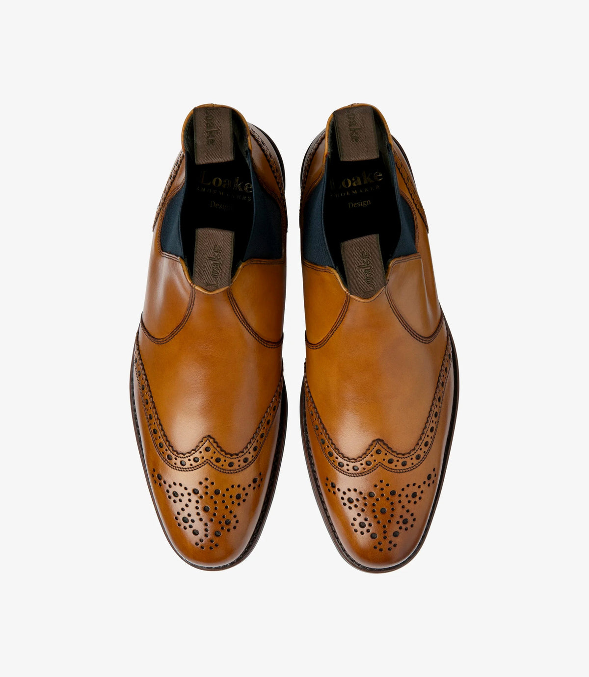 Loake Hoskins Tan Chelsea Boot - Loake Shoes