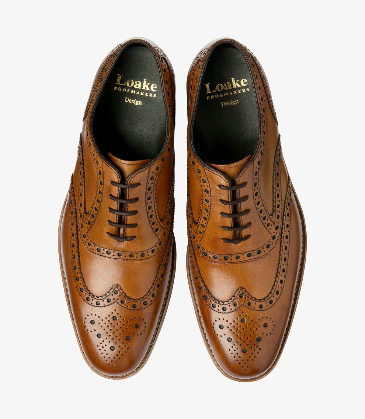 Loake Kerridge Tan Brogue - Loake