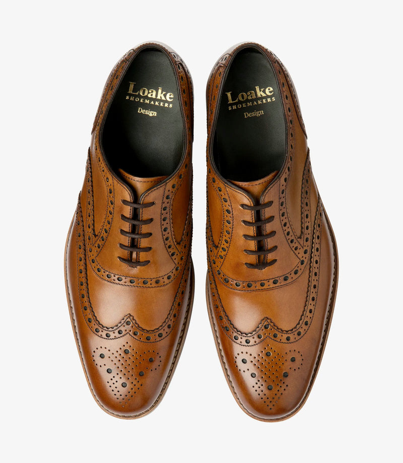 Loake Kerridge Tan Brogue - Loake