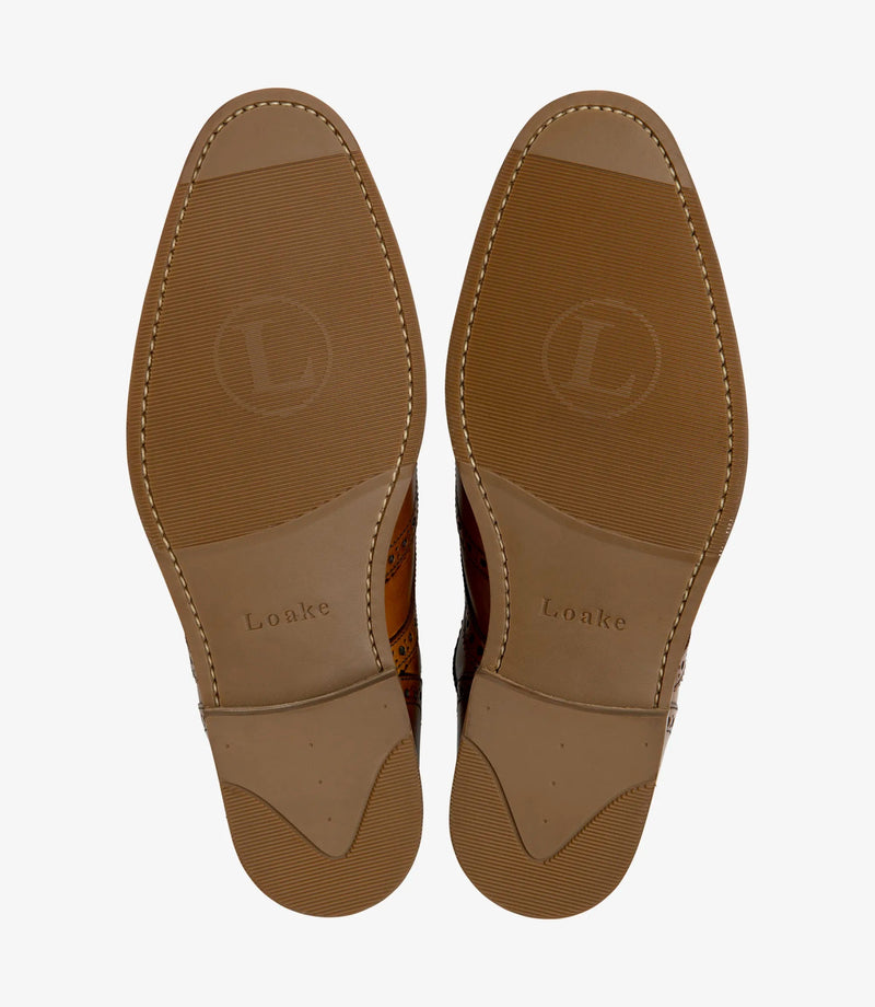 Loake Kerridge Tan Brogue - Loake
