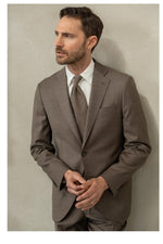 Loro Piana Brown Suit - Cavaliere